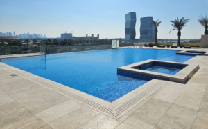 Swimming Pool and Jacuzzi - 12D Marina Tower Lusail